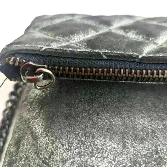 BCBGeneration by Max Azria Metallic Chain Cross Body Purse - Picture 4 of 12